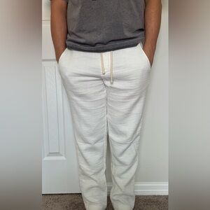 Zara Men's Off-White Joggers